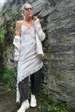Sequin collar cardigan