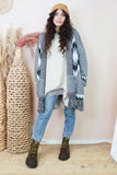 Aztec tassel cardigan