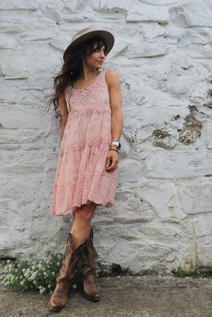 Boho lace dress