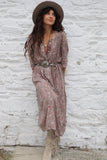 Faded floral dress