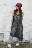Asymmetrical lace dress