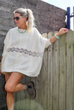 Lace insert jumper