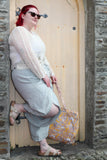 Acid Washed wrap trousers