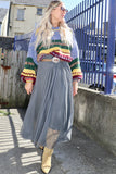 Grey tulle skirt