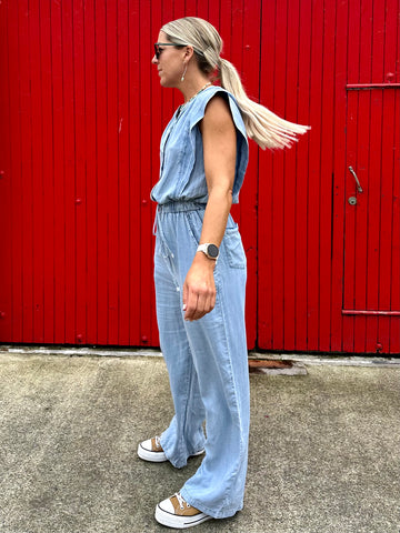 Soft Denim jumpsuit