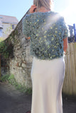 Sequin and feather detail top (Mint)