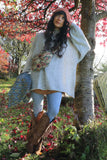 Slochy knit jumper (grey)