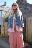 Embroidered denim jacket