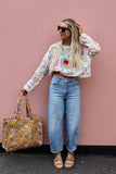 Pastel Patchwork crochet top