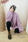 Polo neck jumper (Mauve)