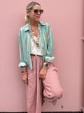 Diamond silky shirt