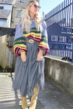 Grey tulle skirt