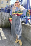Grey tulle skirt