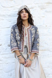 Boho embroidered jacket