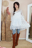 Lace tunic