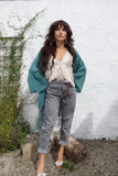 Dark grey mom jeans