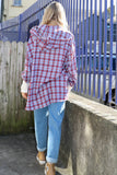 Plaid shirt (Blue and Red )