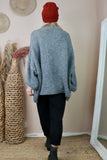 Polo neck jumper (Grey)