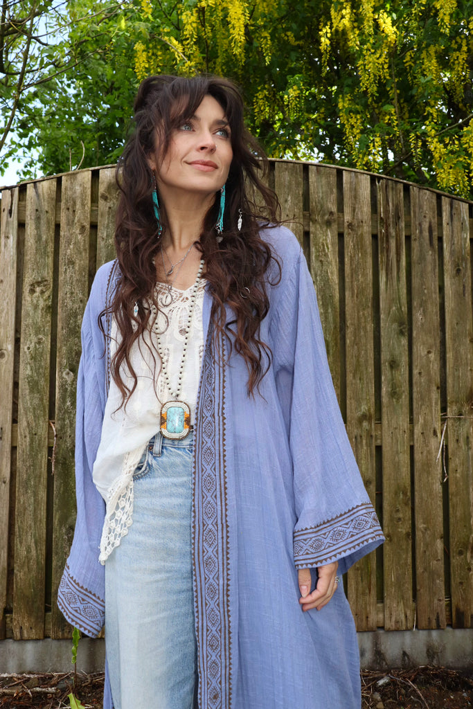 Lavender kimono