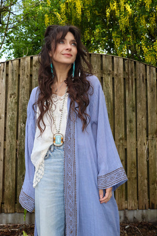 Lavender kimono