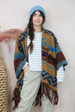 Aztec tassel coatigan