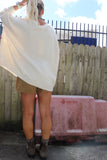 Lace insert jumper