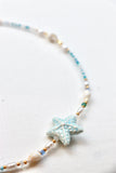 Star fish beaded necklace
