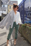 Sage green jeans