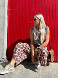 Ornate silk trousers