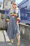 Grey tulle skirt