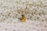Love heart necklace (Gold)