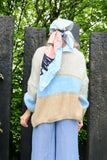 Colour block cardigan
