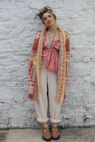Sunset toned knit cardigan