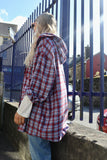 Plaid shirt (Blue and Red )