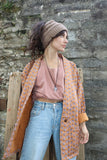 Pony tail beanie (mocha)