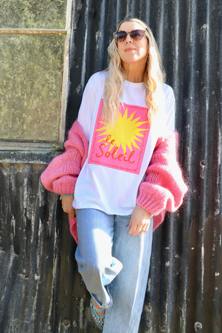Le soleil graphic tee
