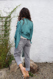Dark grey mom jeans