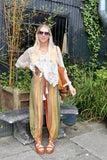 Aztec embroidered trousers