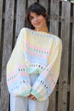 Pastel stripe jumper