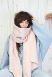 Houndstooth scarf (Light Pink)