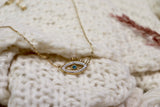 Third eye necklace (Gold)