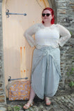 Acid Washed wrap trousers
