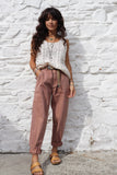 Balloon leg jeans (Copper)