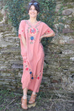 Floral embroidered dress