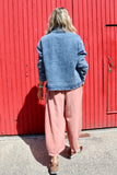 Embroidered denim jacket