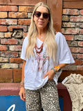 Bohemian skull tee