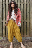 Reversible Floral quilted jacket