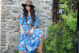 Cherry blossom floral dress