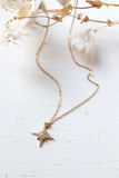 North star necklace (Gold)