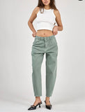 Balloon leg jeans (Khaki)